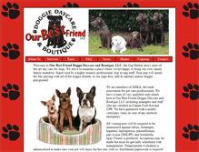 Tablet Screenshot of gigharbordoggiedaycare.com